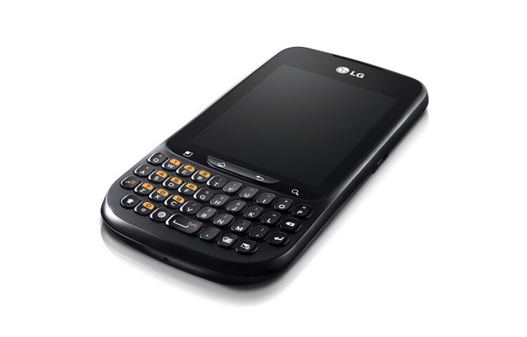 LG OPTIMUS PRO Smartphone mit Full-Touch-Display, Android 2.3 und QWERTZ-Tastatur, C660