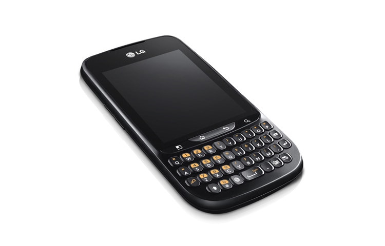 LG OPTIMUS PRO Smartphone mit Full-Touch-Display, Android 2.3 und QWERTZ-Tastatur, C660