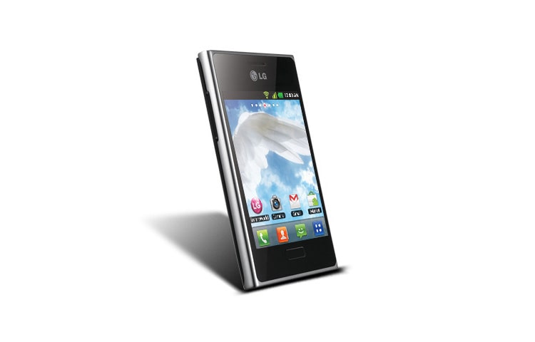 LG OPTIMUS L3 Stylisches Einstiegs-Smartphone mit 3,2 Zoll Touchscreen, 800 MHz Prozessor & Android 2.3, E400