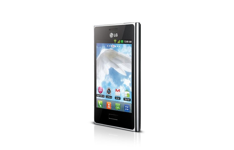 LG OPTIMUS L3 Stylisches Einstiegs-Smartphone mit 3,2 Zoll Touchscreen, 800 MHz Prozessor & Android 2.3, E400
