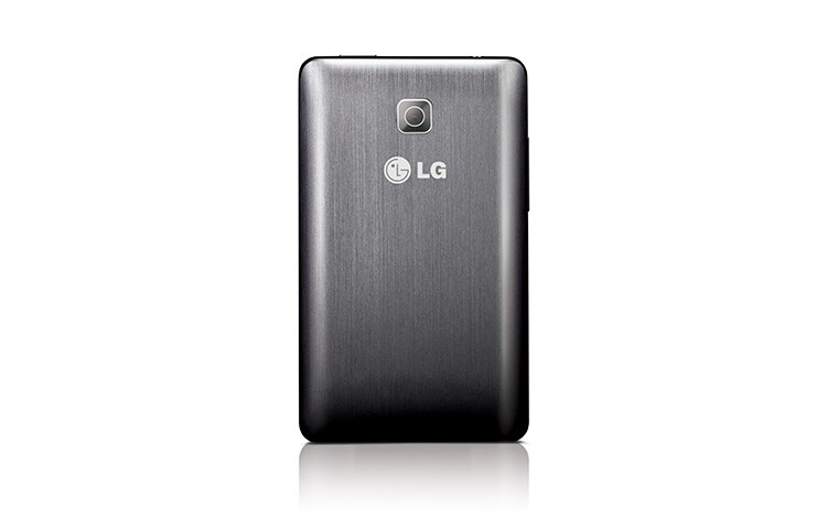 LG OPTIMUS L3'' Android Smartphone für Einsteiger im kompakten Design mit 1 GHz Prozessor und 3MP Kamera mit Sprachauslöser, E430