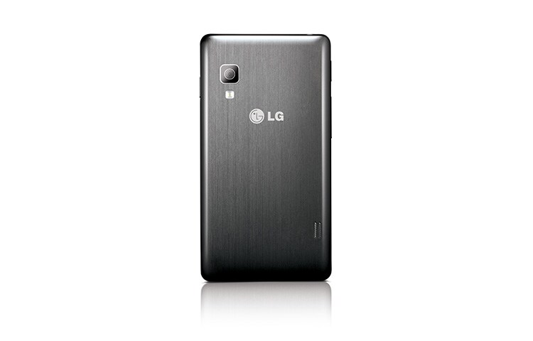 LG OPTIMUS L5'' Android Smartphone mit 4 Zoll IPS Full-Touchdisplay, 1 GHz Prozessor, 5MP Kamera mit Panoramafunktion und NFC, E460