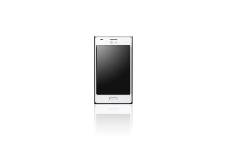 LG OPTIMUS L5 Smartphone mit 10,2-cm-Display (4,0 Zoll), Android 4.0 Ice Cream Sandwich und 5-Megapixel-Kamera, E610