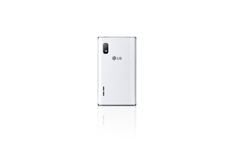 LG OPTIMUS L5 Smartphone mit 10,2-cm-Display (4,0 Zoll), Android 4.0 Ice Cream Sandwich und 5-Megapixel-Kamera, E610