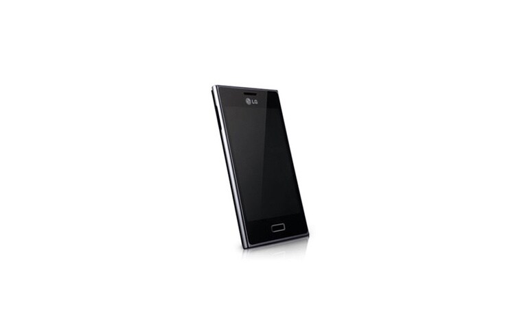 LG OPTIMUS L5 Smartphone mit 10,2-cm-Display (4,0 Zoll), Android 4.0 Ice Cream Sandwich und 5-Megapixel-Kamera, E610