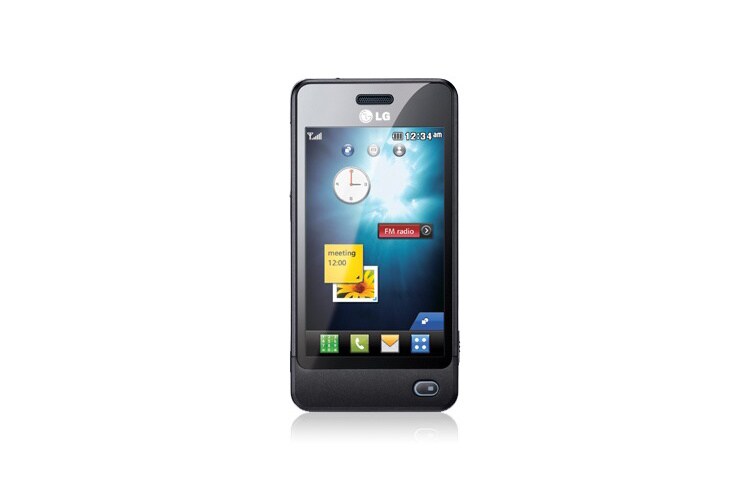 Vorderseite von &amp;#xaKleinstes 3 Zoll Touchscreen GD510 POP black