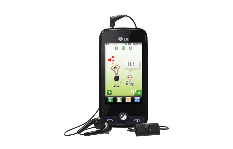 LG &#xaSocial Network Phone, GS290 black