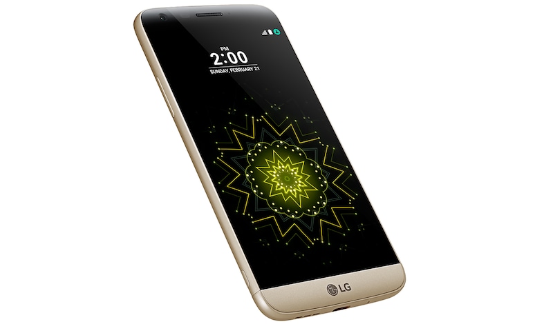 LG G5 High-End Smartphone mit 5,3" Quad-HD IPS Quantum Display, 2,1 GHz Quad-Core Prozessor und Android 6.0 Marshmallow, H850