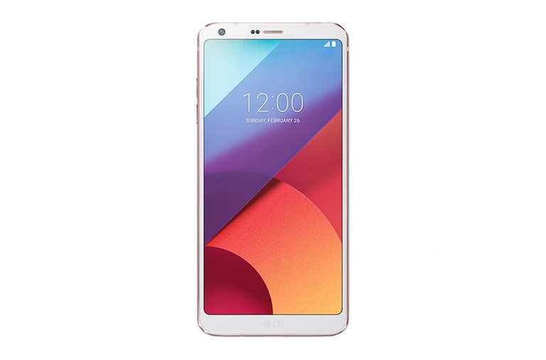 Vorderseite von LG G6 Smartphone - Weiss LG G6