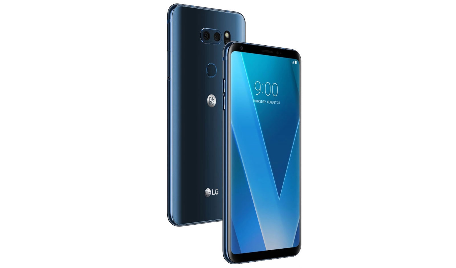 Vorderseite von V30 Smartphone - Blau LG V30 Moroccan Blue H930