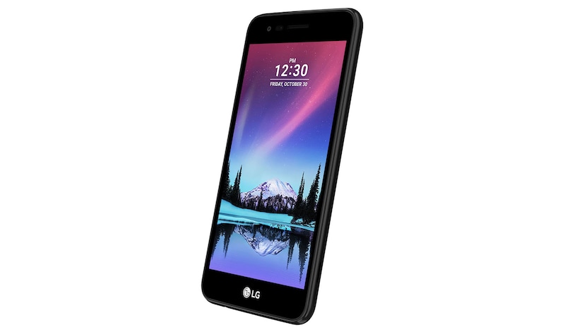 LG Einsteiger-Smartphone mit starkem 2500mAh Akku und 5 Megapixel Selfie-Kamera mit Auto Shot, LG K4 (2017)