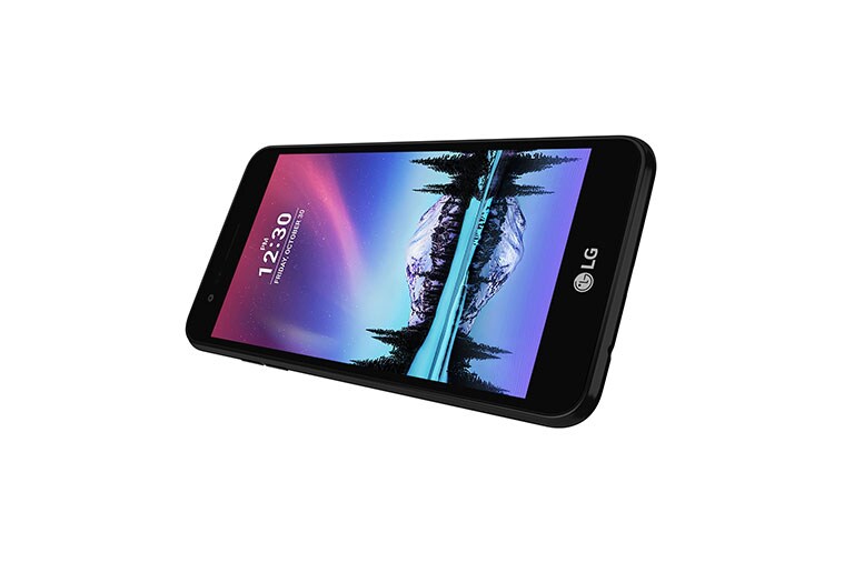 LG Einsteiger-Smartphone mit starkem 2500mAh Akku und 5 Megapixel Selfie-Kamera mit Auto Shot, LG K4 (2017)
