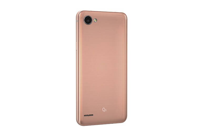 LG Q6 Smartphone - Gold , LG Q6