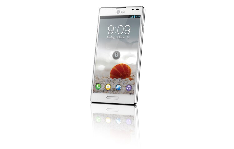 LG OPTIMUS L9 Stylisches Smartphone mit 11,9 cm (4,7 Zoll) großen qHD-Touchscreen, 1,0 GHz Dual Core-Prozessor und 2.150-mAh-Akku mit SiO+ Technologie, P760