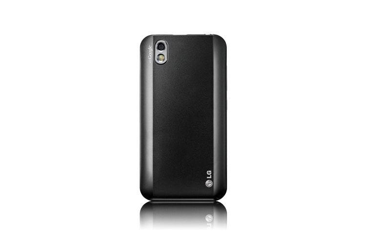 LG OPTIMUS black Touchscreen Smartphone, in elegantem Design, extrem dünn und leicht, mit superhellem NOVA-Display, P970