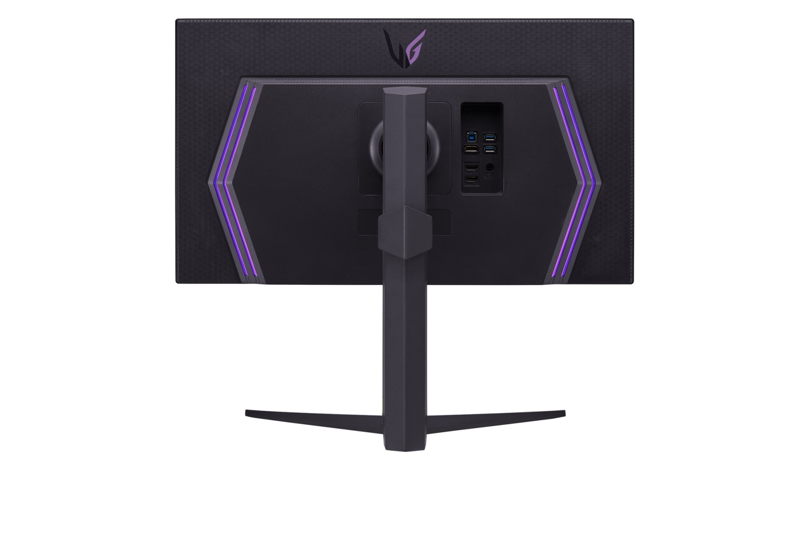 LG 27” LG UltraGear™ MiniLED UHD 4K Gaming Monitor | Nano IPS, ATW Pole, 27GR95UM-B
