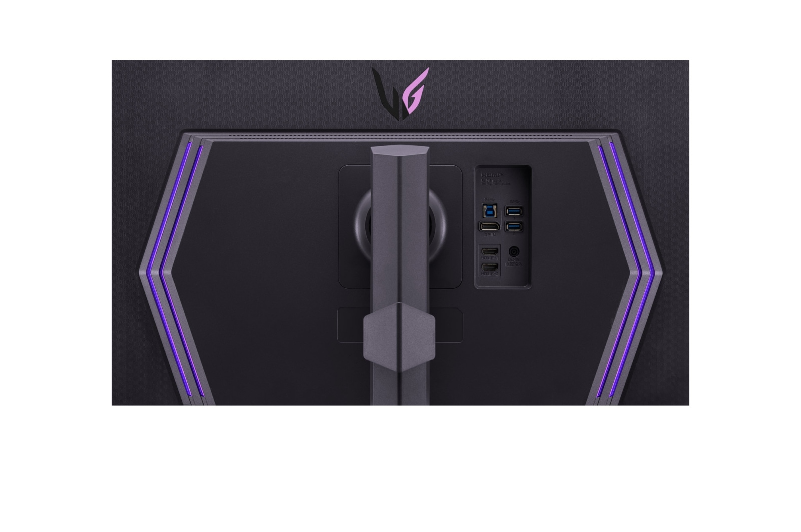 LG 27” LG UltraGear™ MiniLED UHD 4K Gaming Monitor | Nano IPS, ATW Pole, 27GR95UM-B