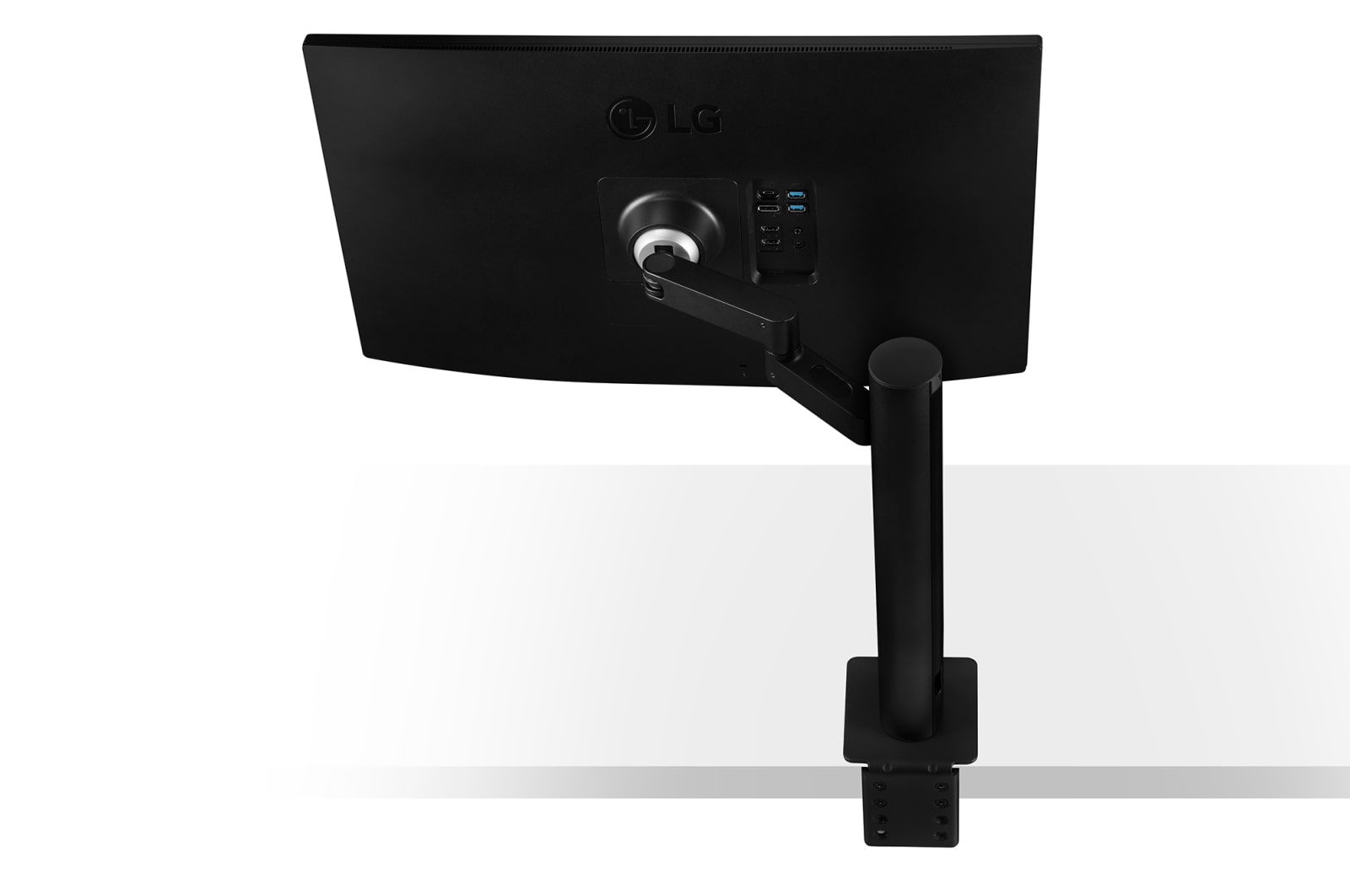 LG 27 Zoll UltraFine™ Display Ergo Monitor mit UHD 4K-Auflösung und IPS, 27QN880P-B