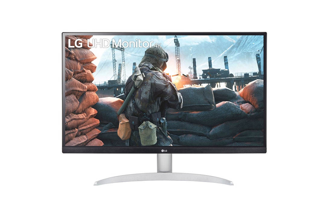 LG 27 Zoll UHD 4K Monitor mit VESA DisplayHDR™ 400 und AMD FreeSync™, 27UP650P-W