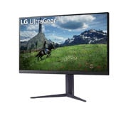 LG 32” UltraGear™ QHD Nano IPS 180Hz Gaming-Monitor | 1ms (GtG), HDR10, 32GS85QX-B