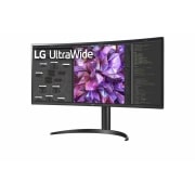 LG Curved 21:9-UltraWide™-Monitor mit 34 Zoll und QHD (3.440 x 1.440), 34WQ75X-B