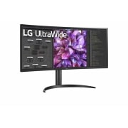 LG Curved 21:9-UltraWide™-Monitor mit 34 Zoll und QHD (3.440 x 1.440), 34WQ75X-B