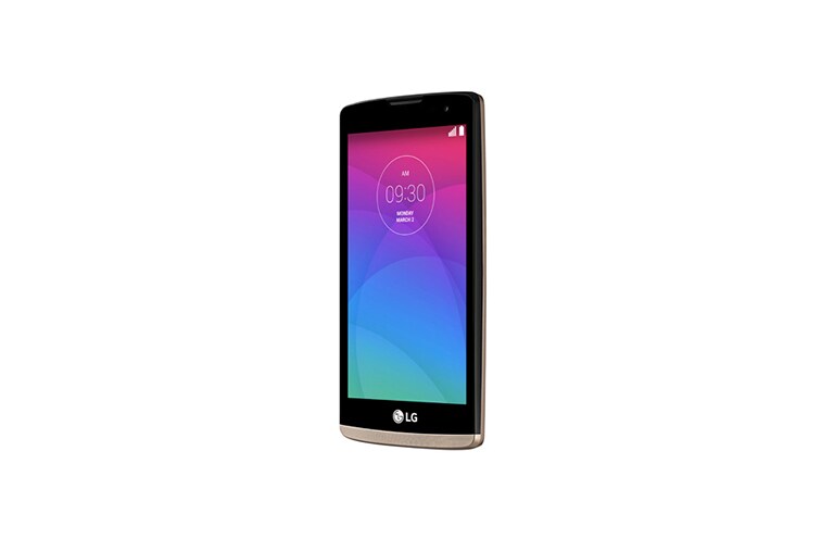 LG Leon 4G LTE Android Smartphone mit 11,4 cm (4,5 Zoll) Display, 1,3-GHz-Quad-Core-Prozessor und 5-MP-Kamera mit Selfie Cam-Funktion, H340n