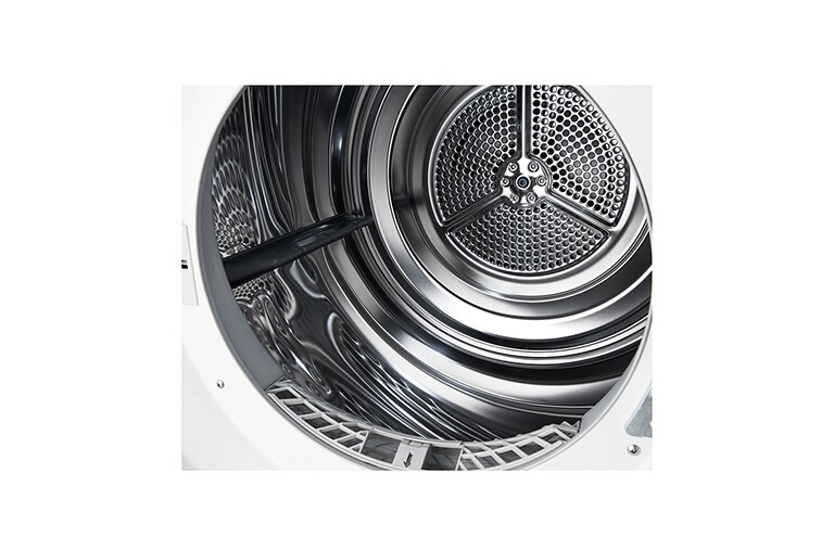 LG Trockner mit 7 kg Fassungsvermögen, Wärmepumpentechnologie und niedrigem Energieverbrauch, RC7055AH2M