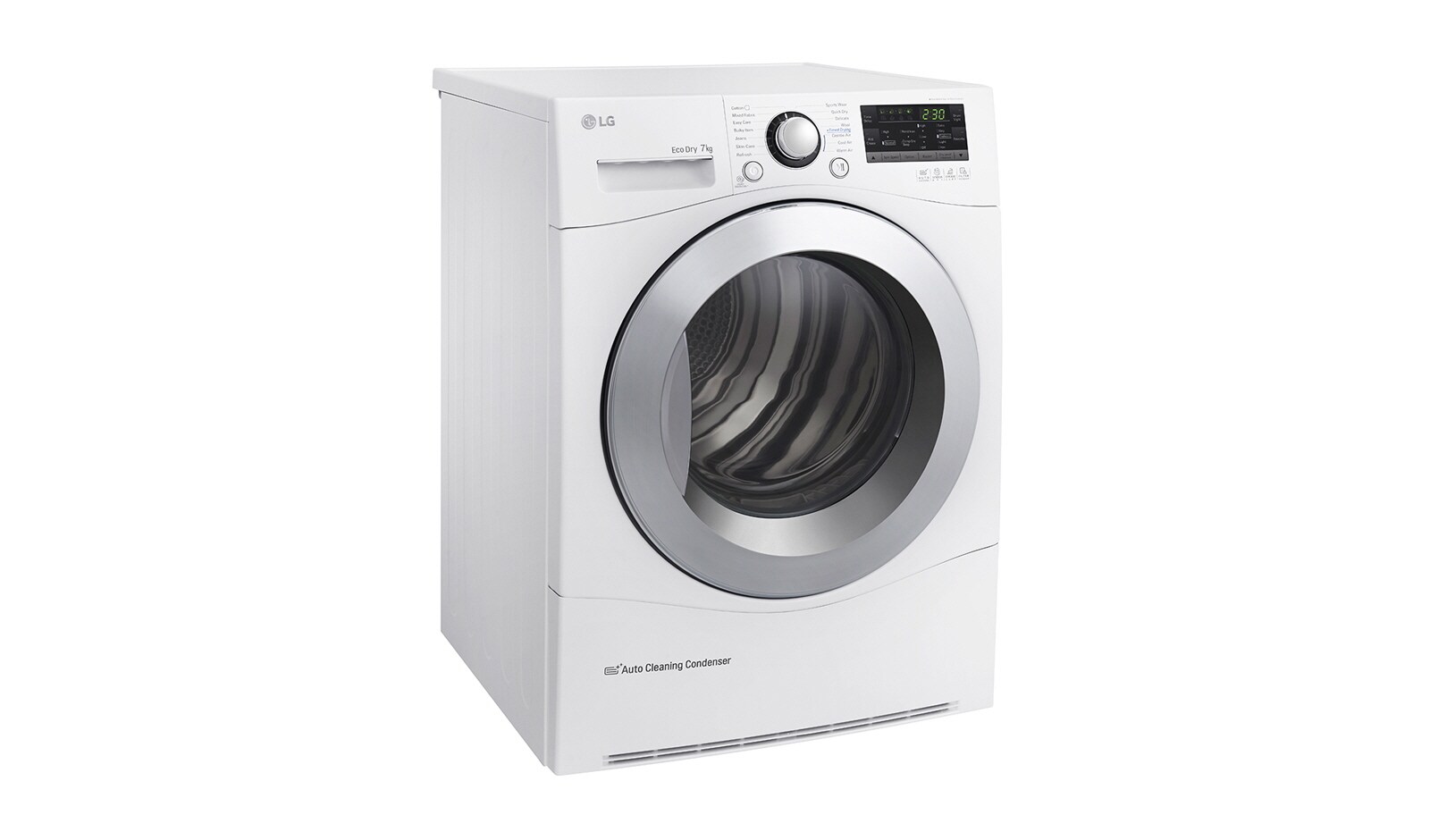 LG Trockner mit 7 kg Fassungsvermögen, Wärmepumpentechnologie und niedrigem Energieverbrauch, RC7055AH2M