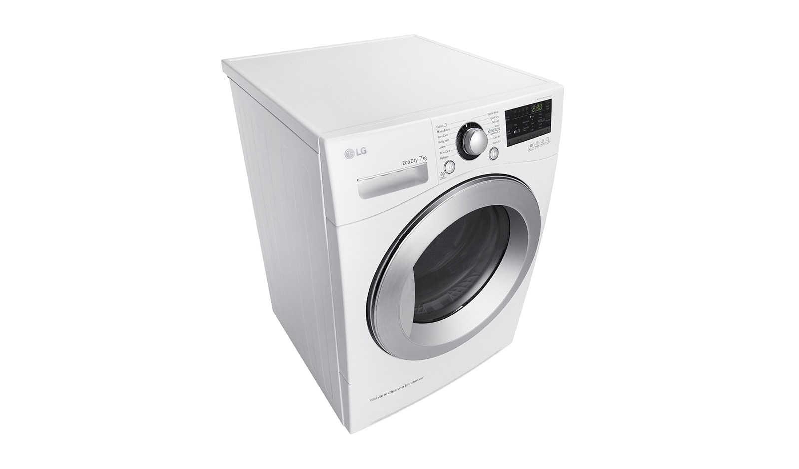 LG Trockner mit 7 kg Fassungsvermögen, Wärmepumpentechnologie und niedrigem Energieverbrauch, RC7055AH2M