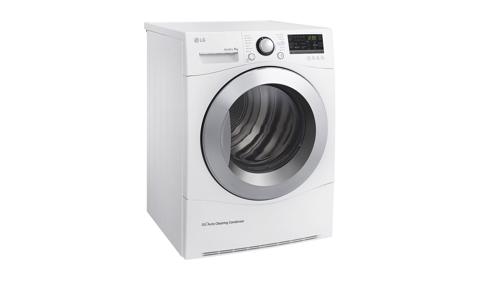 LG Trockner mit 8 kg Fassungsvermögen, Wärmepumpentechnologie und niedrigem Energieverbrauch, RC8055AH2Z