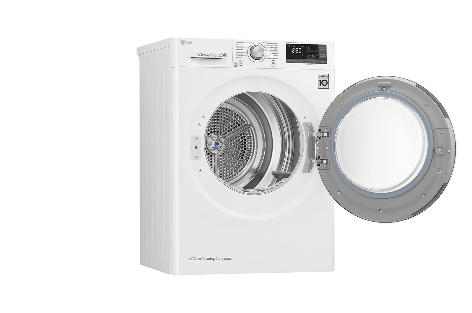 LG Trockner | Energieeffizienzklasse* A+++ | mit Dual Inverter Wärmepumpentechnologie und autoreinigendem Kondensator bis zu 8 kg Fassungsvermögen, RT8DIH1Q
