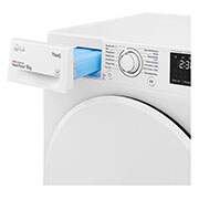 LG Trockner mit Dual Inverter Wärmepumpentechnologie und autoreinigendem Kondensator bis zu 8 kg Fassungsvermögen, Energieeffizienzklasse A+++, RT8DIHP