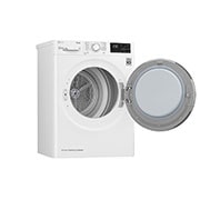 LG Trockner mit Dual Inverter Wärmepumpentechnologie und autoreinigendem Kondensator bis zu 8 kg Fassungsvermögen, Energieeffizienzklasse A+++, RT8DIHP