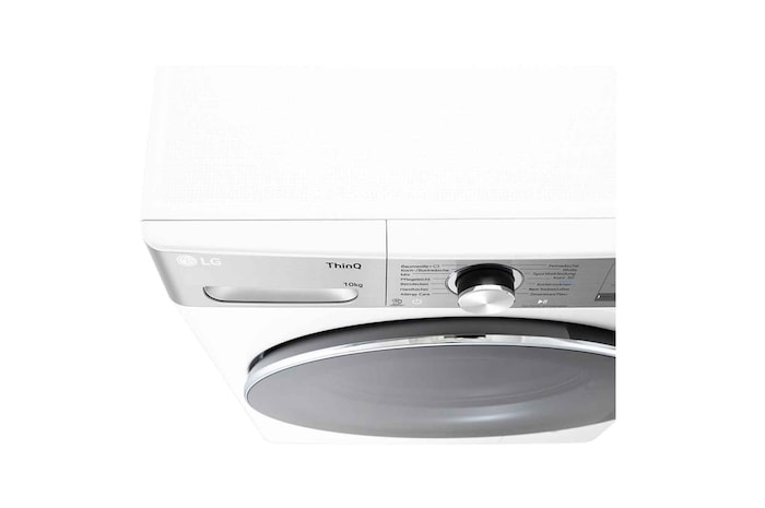 LG Trockner Weiß (C, 10 kg) mit Dual Inverter Wärmepumpentechnologie & selbstreinigendem Kondensator I V9A2XT, V9A2XT