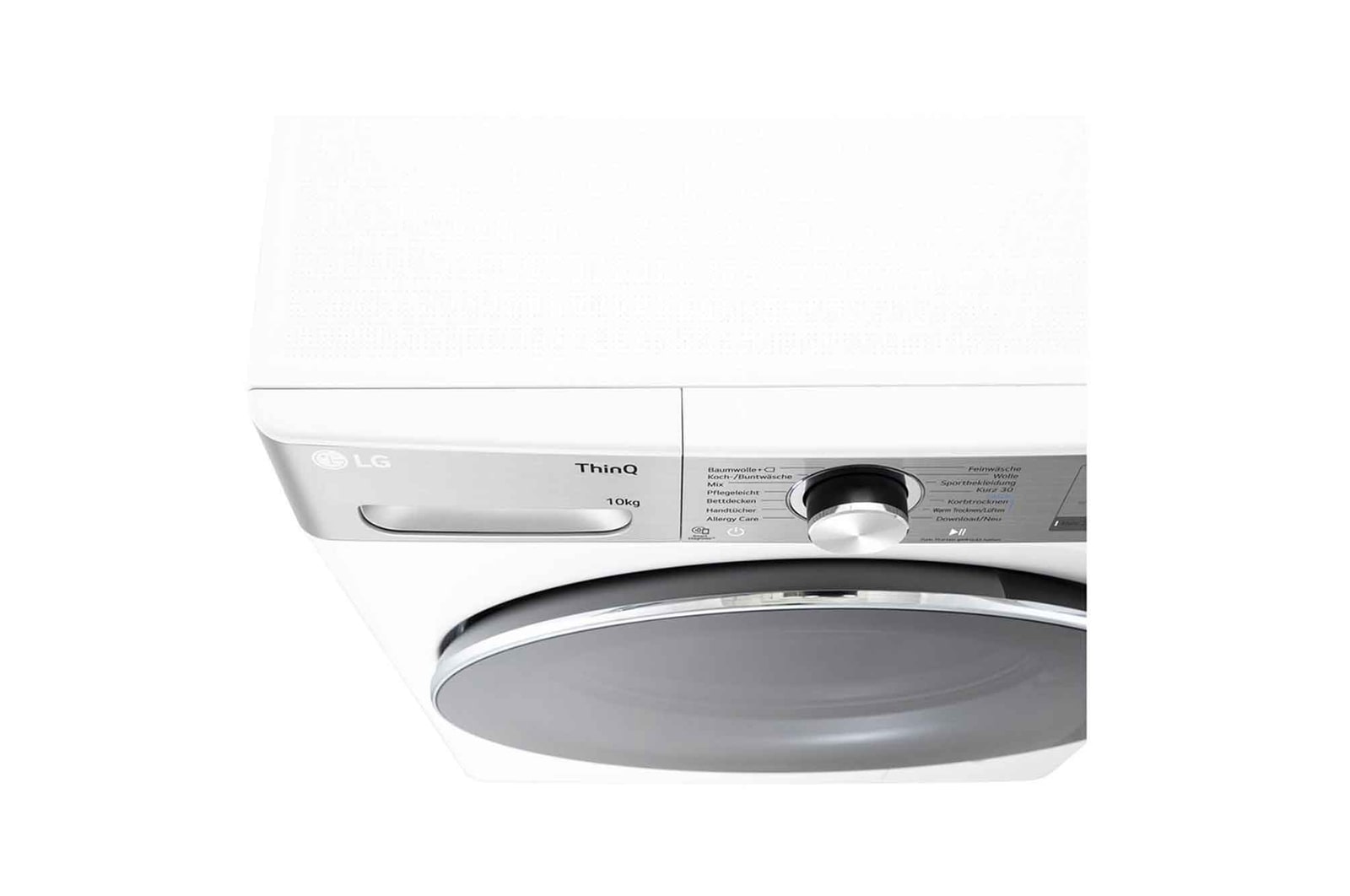 LG Trockner Weiß (C, 10 kg) mit Dual Inverter Wärmepumpentechnologie & selbstreinigendem Kondensator I V9A2XT, V9A2XT
