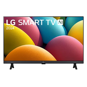 Vorderseite von 32-Zoll LG HD LR60 Smart TV 2024 32LR60006LA
