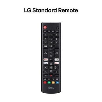 front view of remote