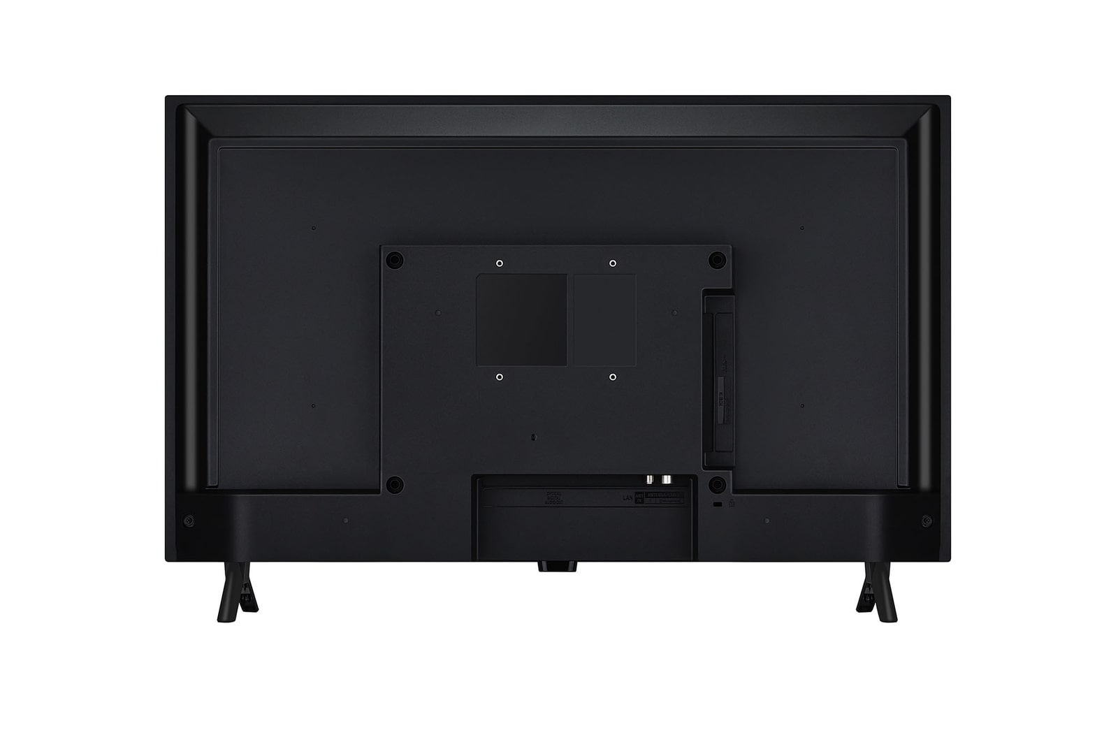 Hinteransicht des LG HD TV, LR60