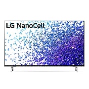 Eine Vorderansicht des LG NanoCell TV