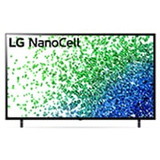 Eine Vorderansicht des LG NanoCell TV