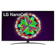 Vorderseite von 55“ LG NanoCell TV 55NANO816NA