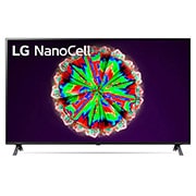 Vorderseite von 65“ LG NanoCell TV 65NANO806NA