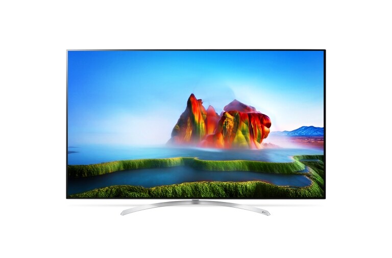 Vorderseite von 65’’ LG SUPER UHD TV 65SJ850V