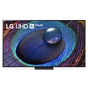Eine Frontansicht des LG UHD TV