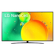 Eine Vorderansicht des LG NanoCell TV