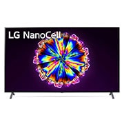 Vorderseite von 75“ LG NanoCell TV 75NANO906NA