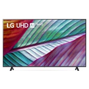 Eine Frontansicht des LG UHD TV