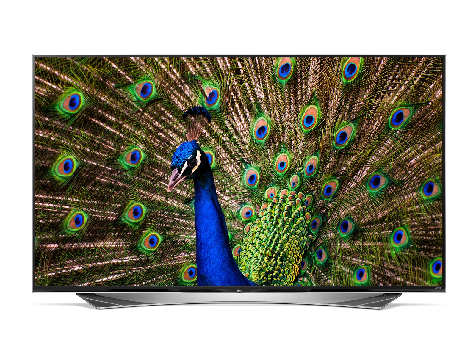 LG ULTRA HD TV von LG mit einer Bildschirmdiagonale vom 79", Dual Metal Design und webOS 2.0, 79UF770V