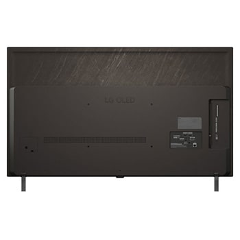 Rückansicht des LG OLED AI B5 4K Smart TV.